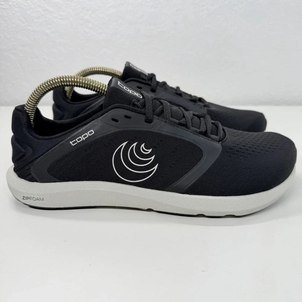Topo Athletics ST-5 Black Gray Athletic Running Sneakers Womens Size 9